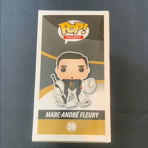 Funko Pop! NHL Vegas Golden Knights Marc-Andre Fleury #36 New in Box - Picture 6 of 7